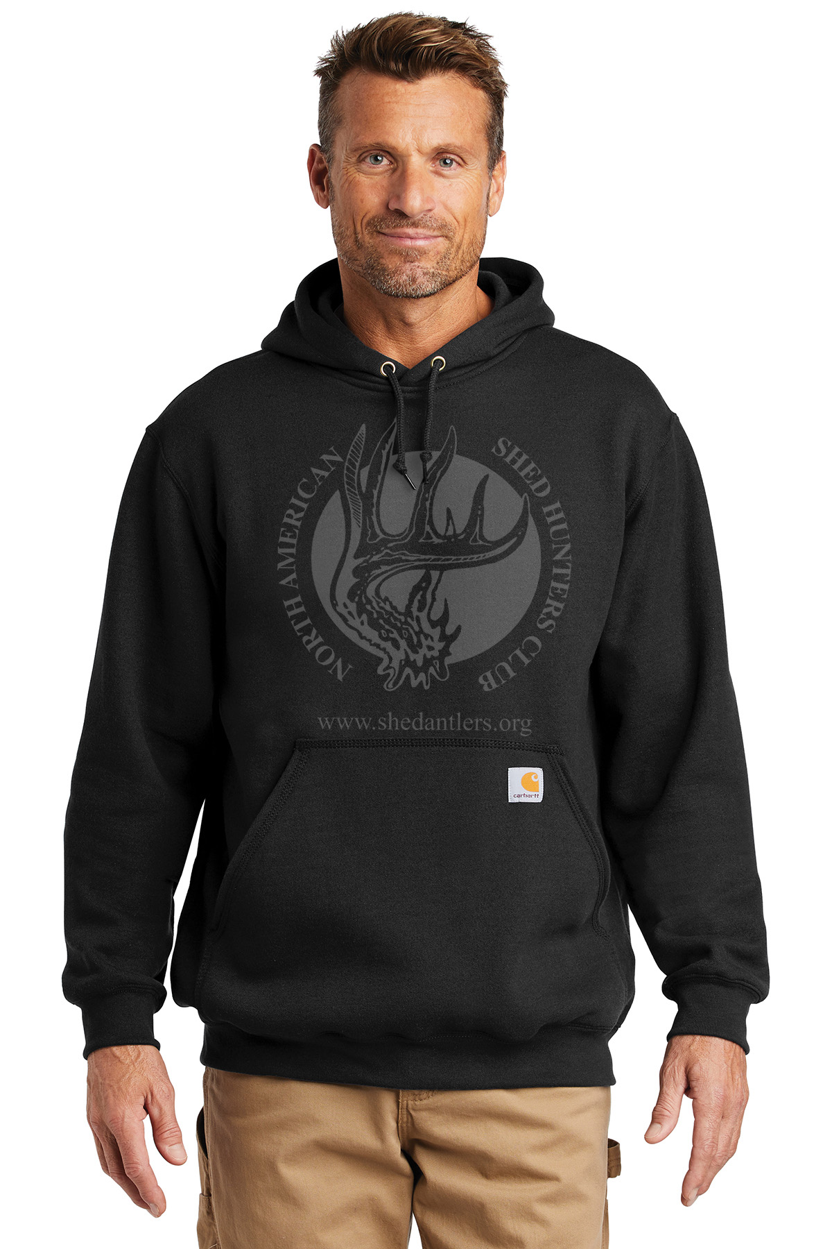North American Shed Hunters Club Logo Carhartt® Hoodie – Black | The ...