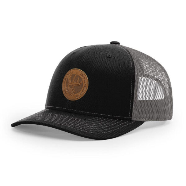 NASHC Flat Bill Patch Cap – Charcoal & Black | The North American Shed ...